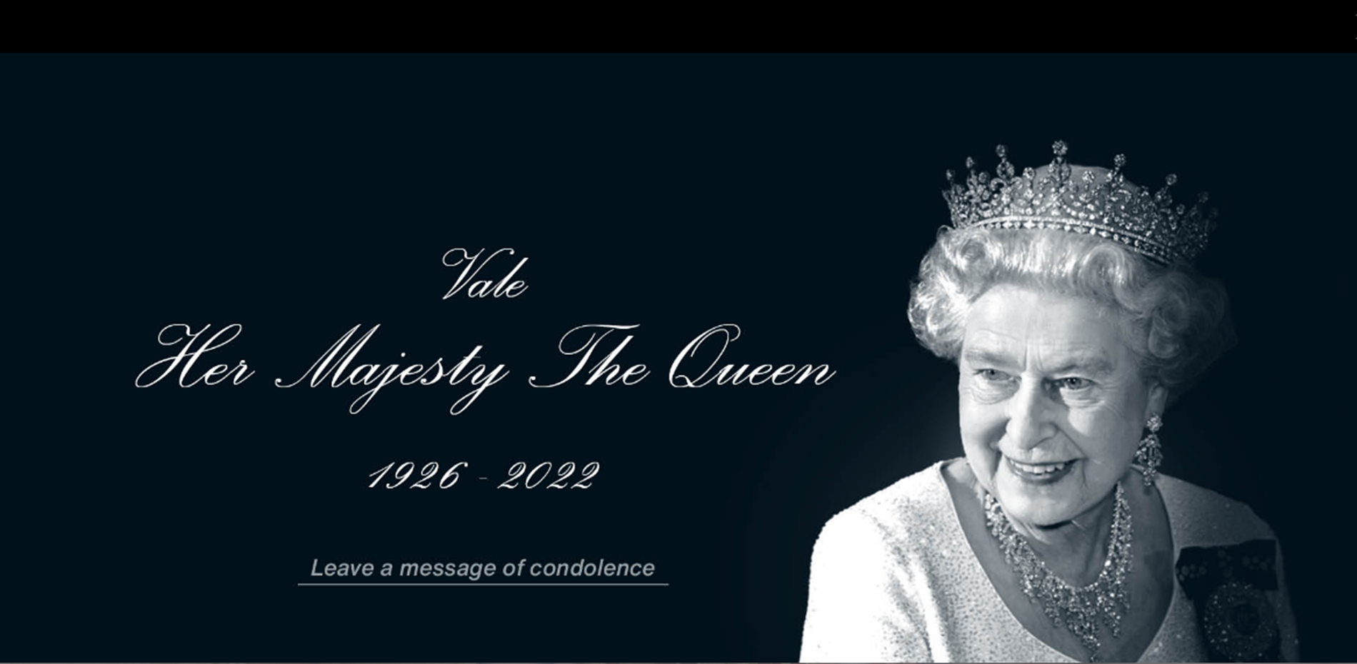 Statement on Queen Elizabeth II Main Image