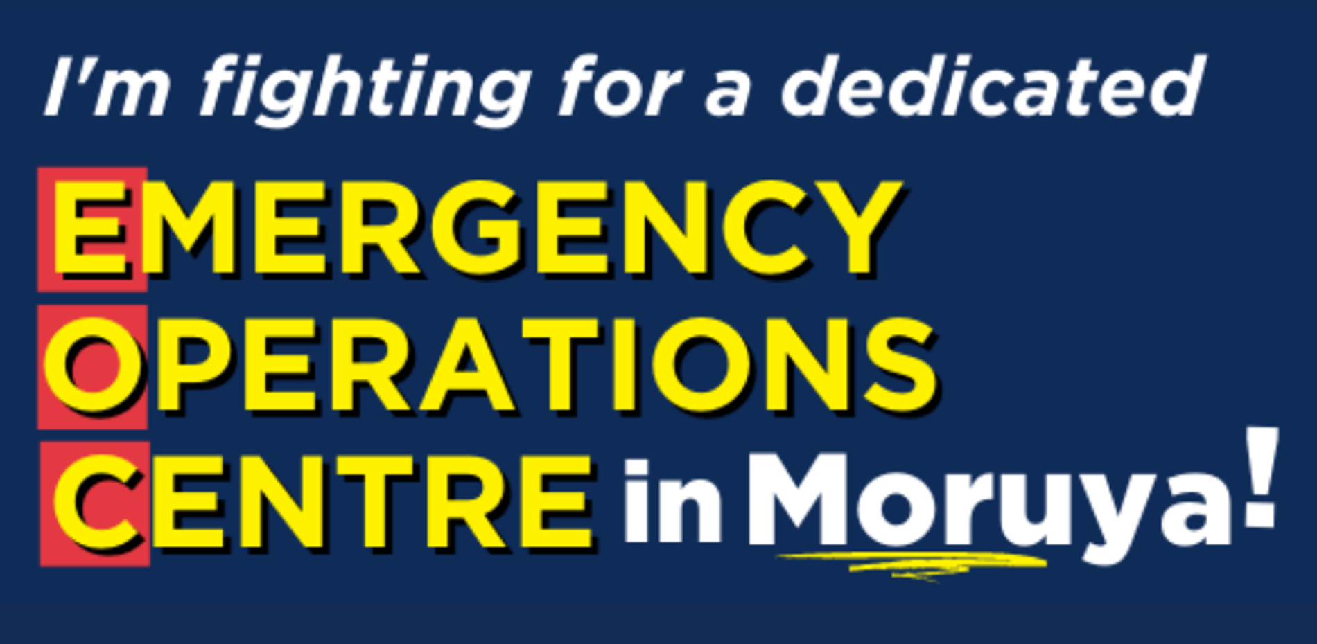 Parliamentary speech: Fighting for a dedicated Emergency Operations Centre in Moruya Main Image