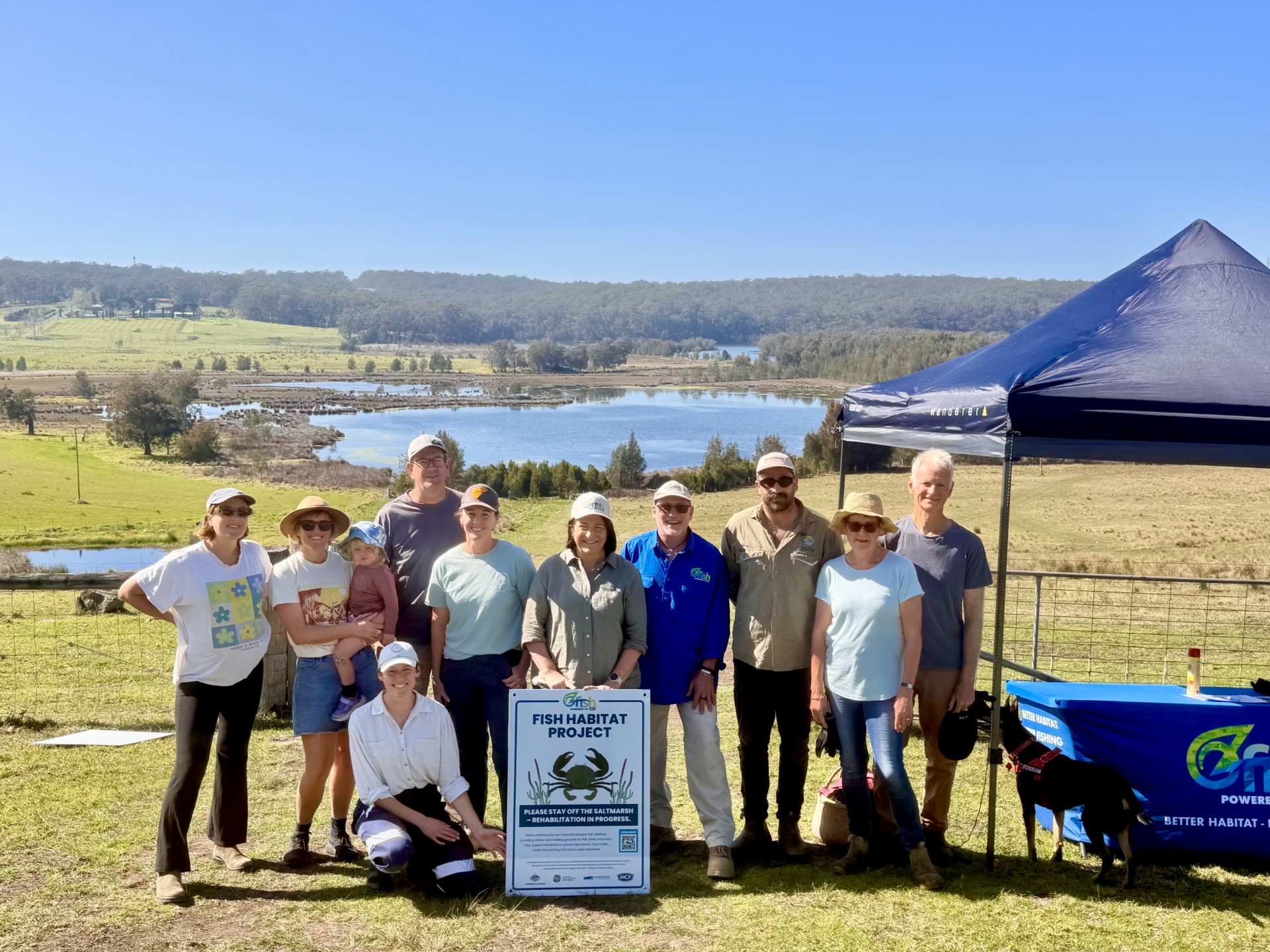 MEDIA RELEASE: Fiona Phillips MP joins OzFish planting day at Burrill Lake Main Image