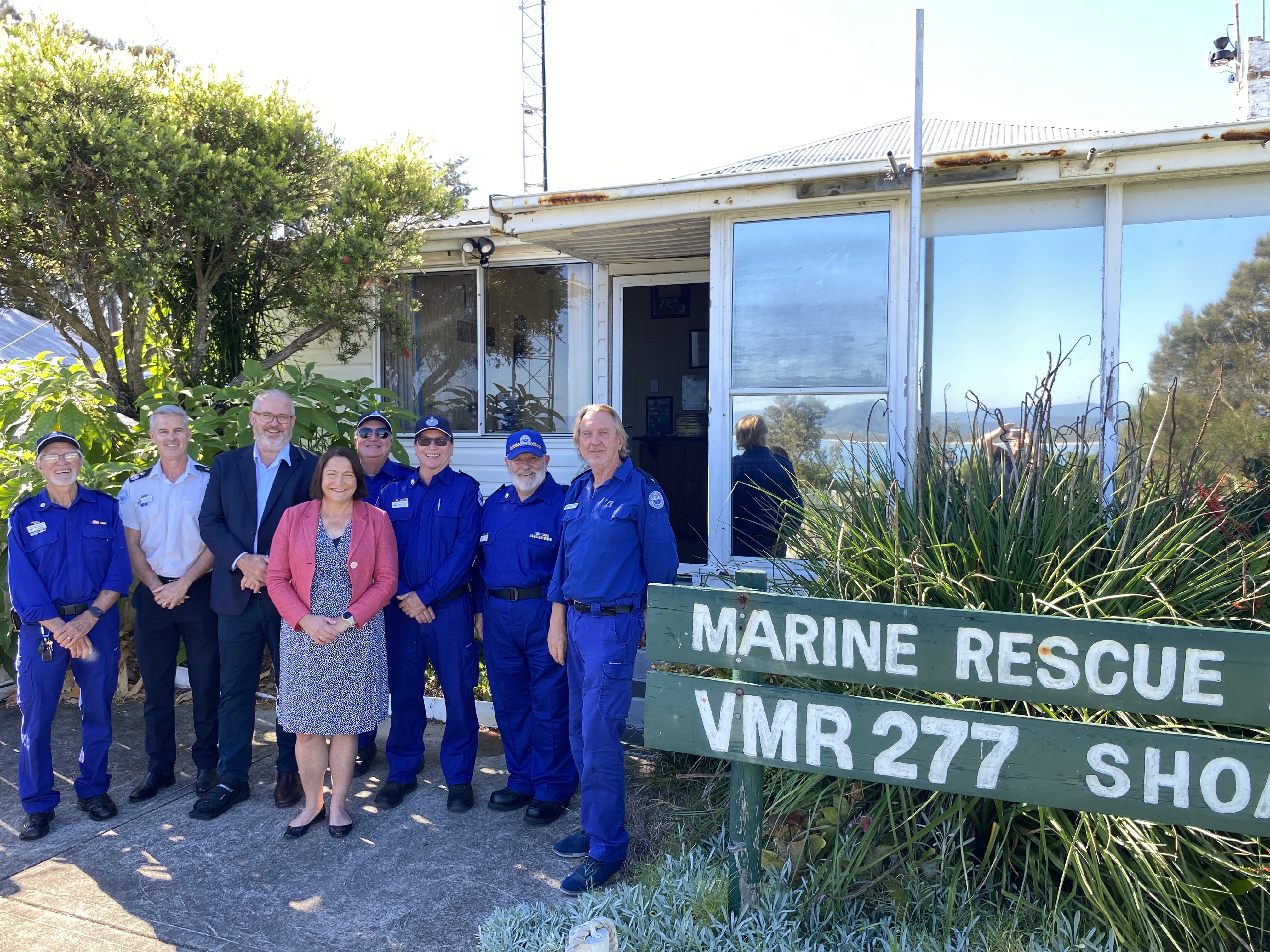 MEDIA RELEASE: RENEWING MARINE RESCUE SHOALHAVEN BASE AT CROOKHAVEN HEADS Main Image