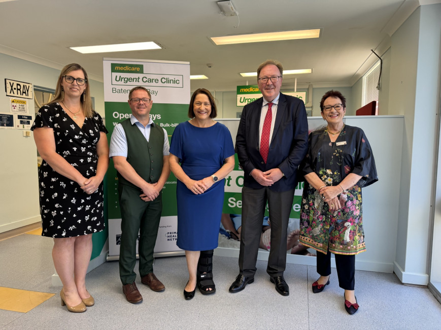 Media release: New Multidisciplinary Healthcare Trial in Batemans Bay and Cooma Main Image