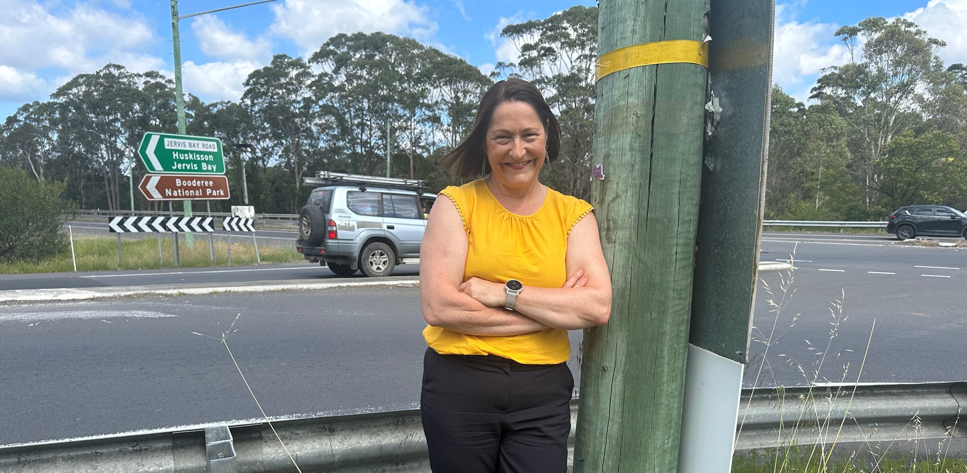 Media release: Jervis Bay Road intersection upgrade hits big milestone Main Image