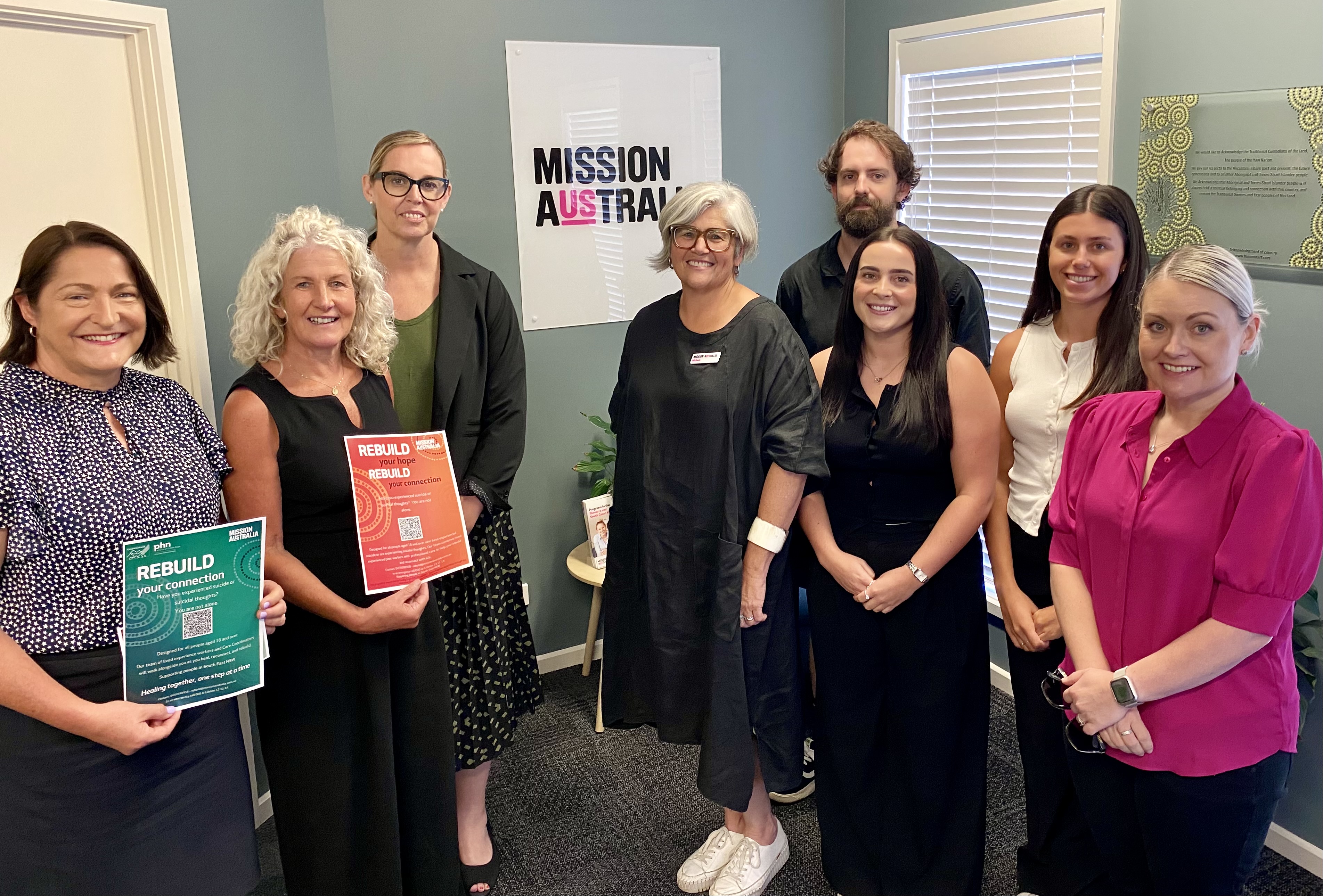 MEDIA RELEASE: Mission Australia's Rebuild service officially launched Main Image
