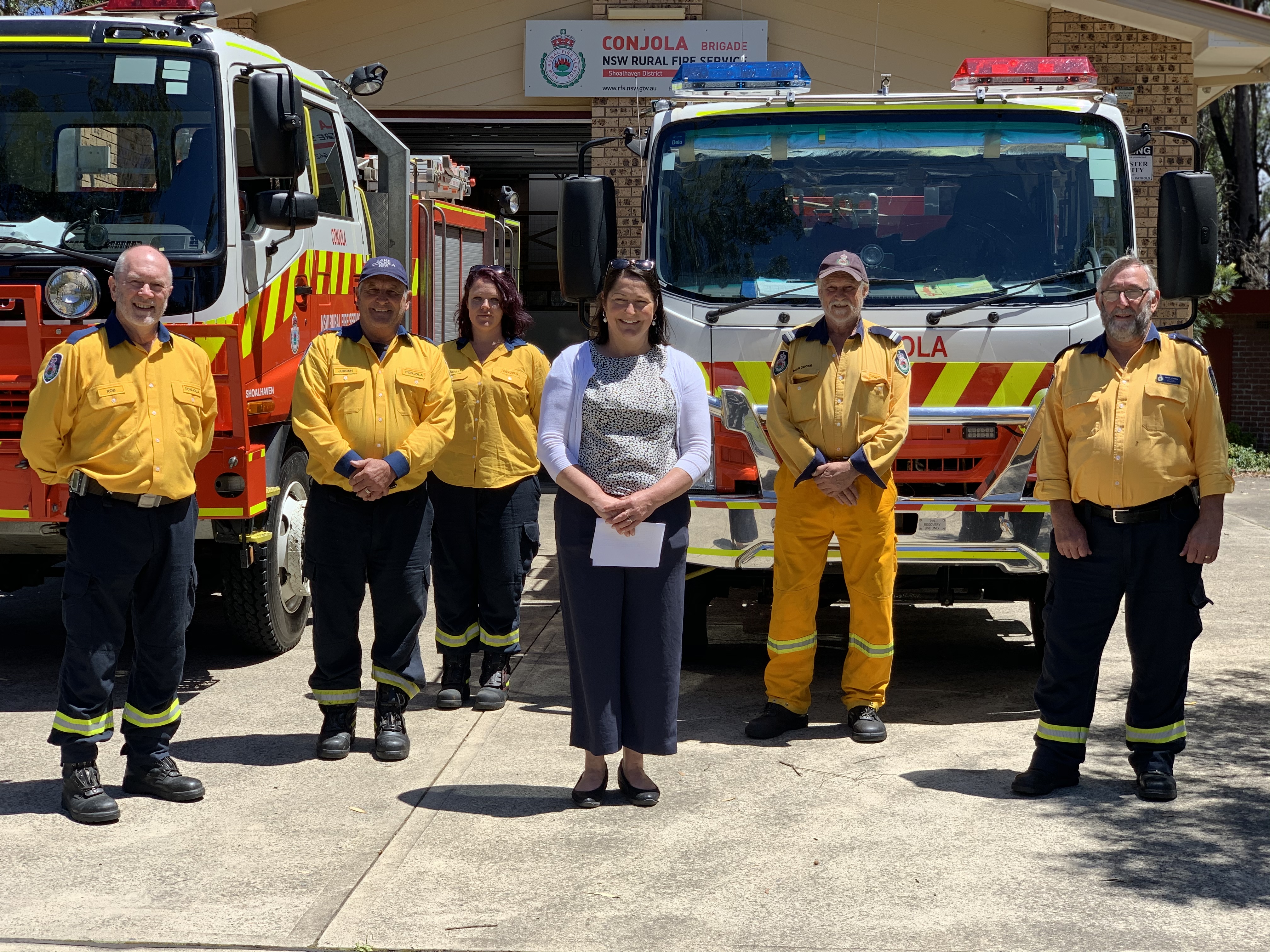 Speech: Malua Bay and Conjola Rural Fire Service Brigades Main Image