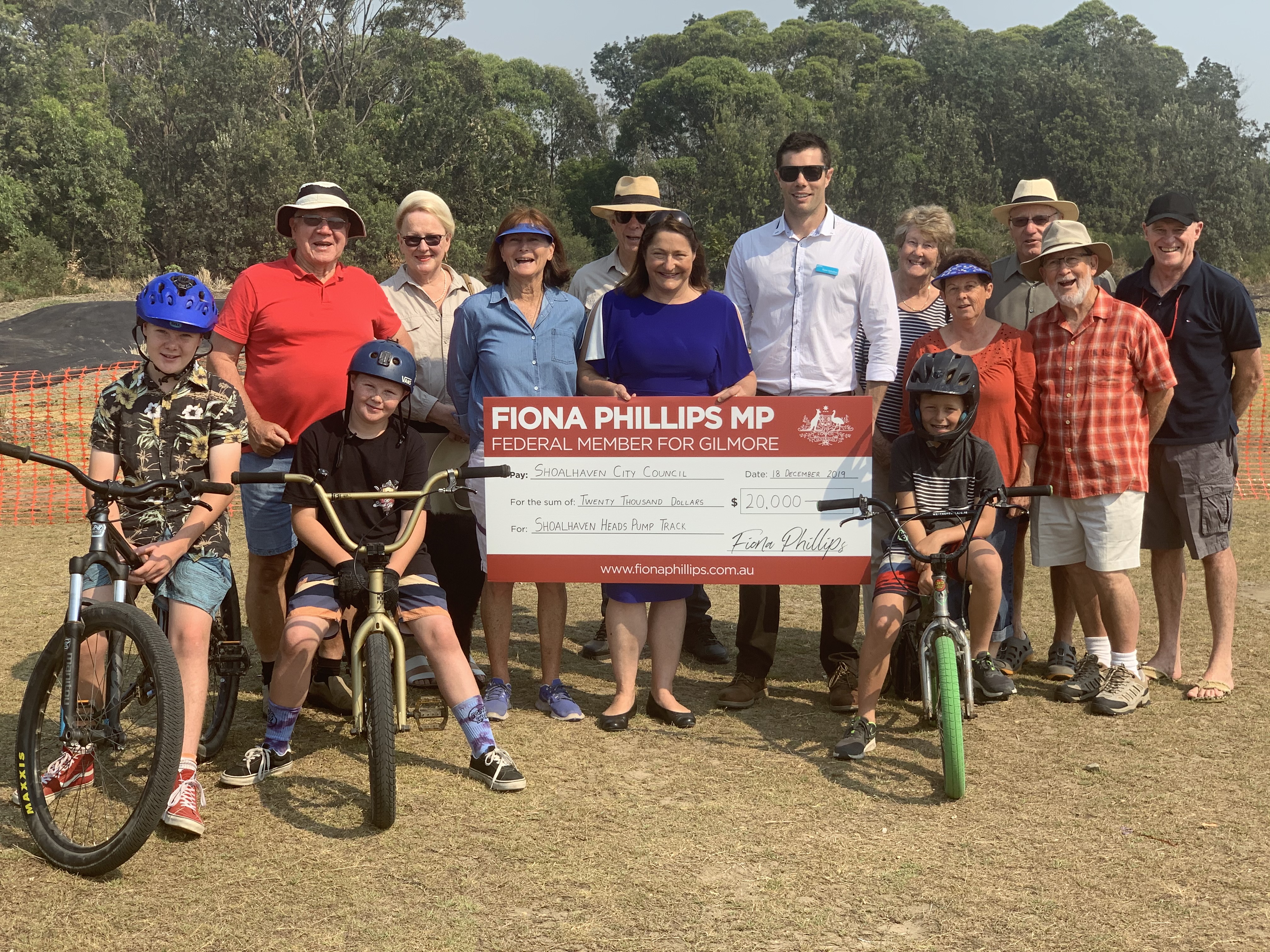 Media release: Pump Track gets Christmas boost Main Image