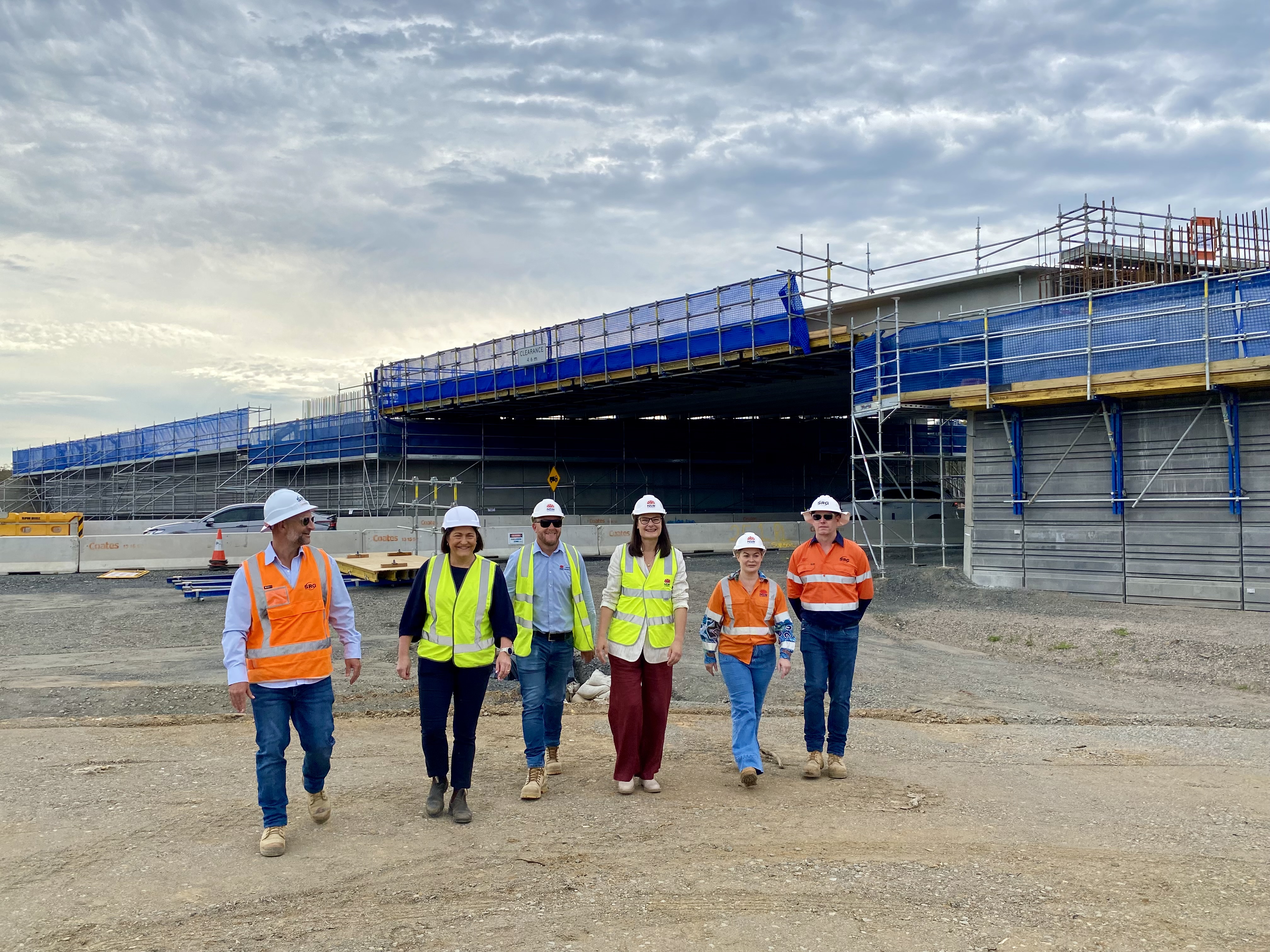 MEDIA RELEASE: Bridge girders now in place at Jervis Bay intersection Main Image