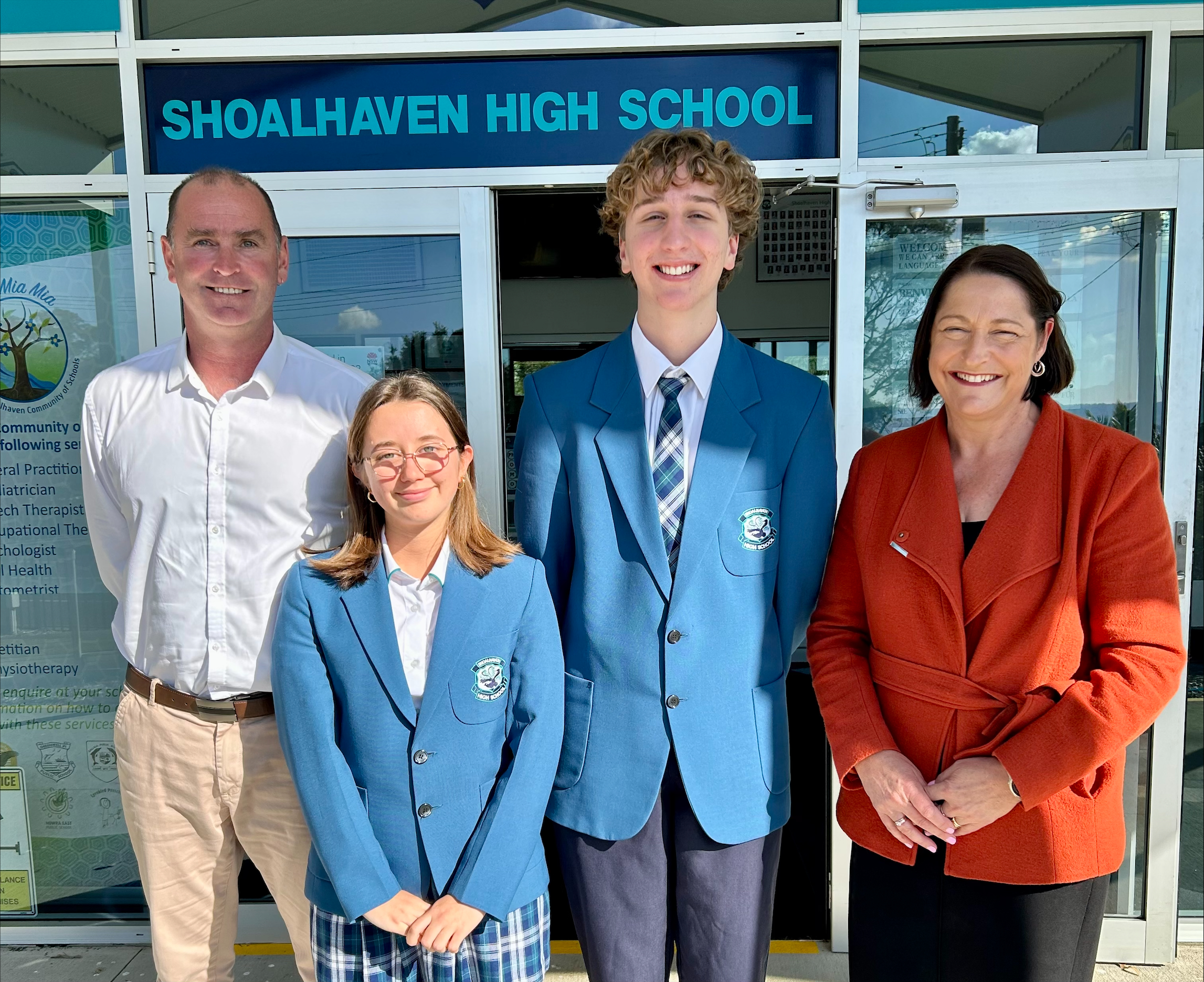 MEDIA RELEASE: Federal funding to deliver reflection space for Shoalhaven High School Main Image