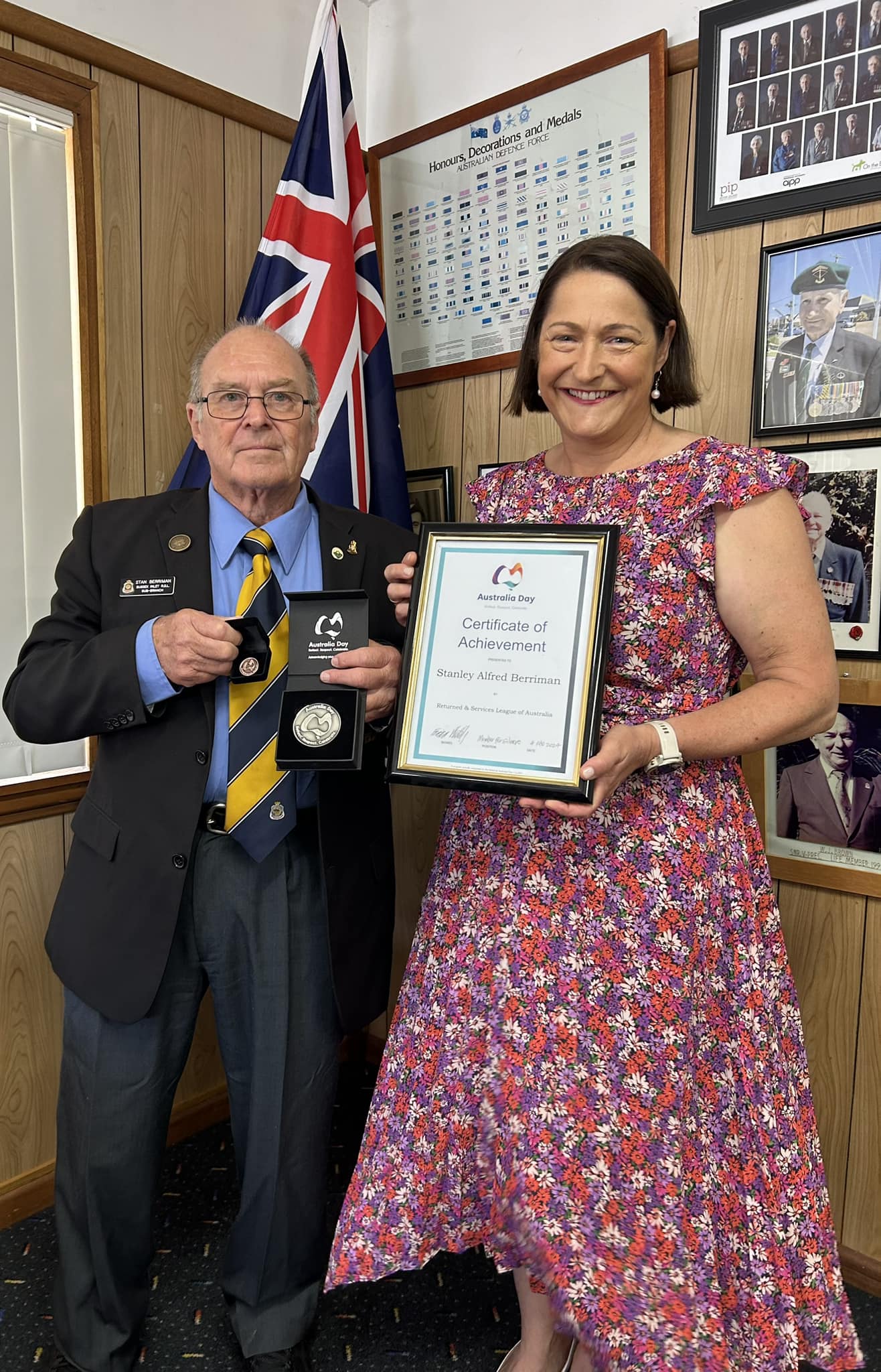 Speech Australia Day awards and honours