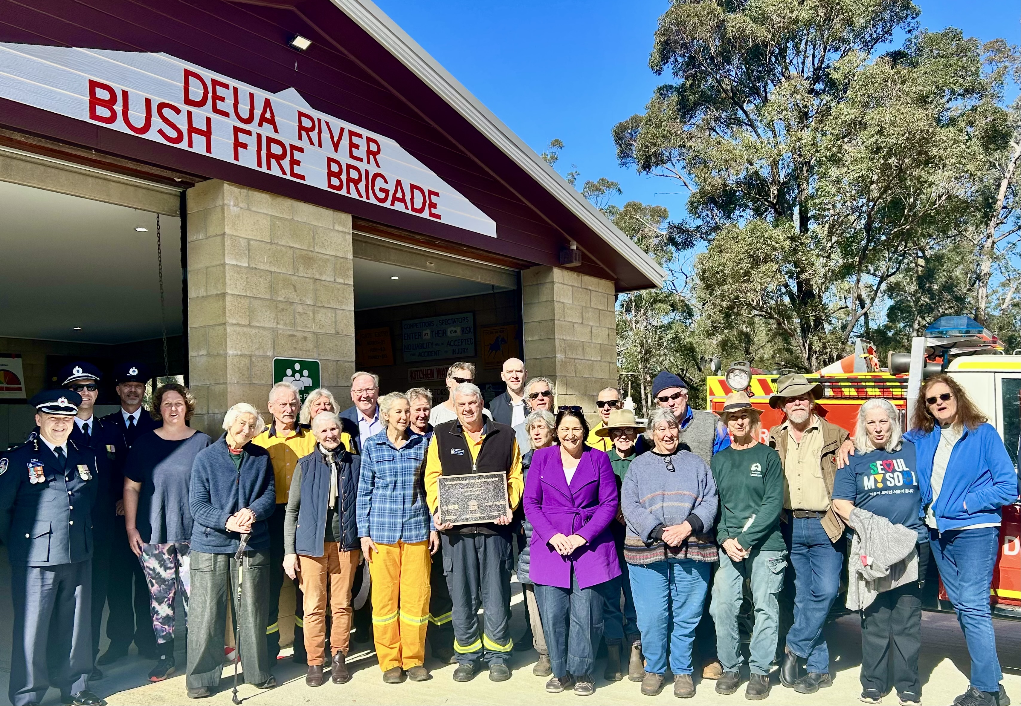 MEDIA RELEASE: Deua River RFS and local community to benefit from upgraded station Main Image