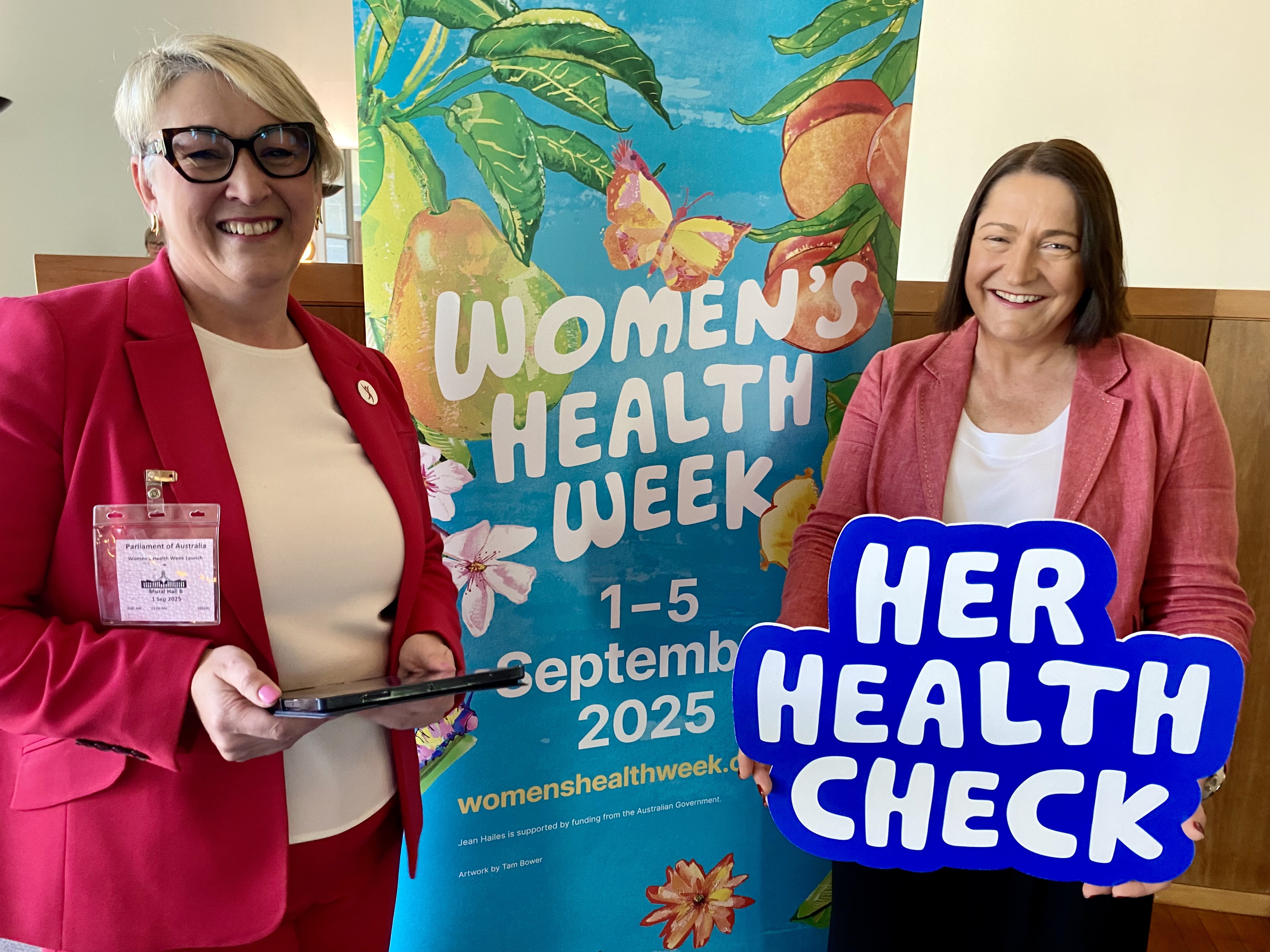 SPEECH: Women's Health Week Main Image